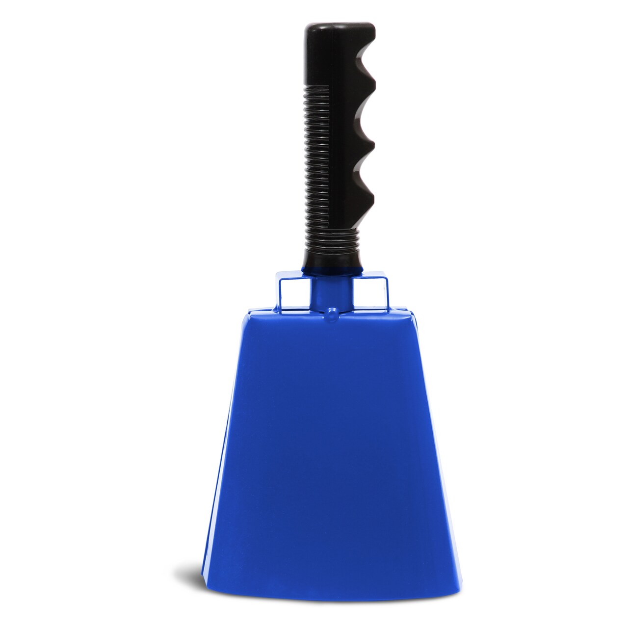 BLUE PANDA 11-Inch Royal Blue Cowbell with Handle, Loud Cowbells for Sporting Events, Weddings, Farm, and Celebrations, Cheering Hand Bell for Stadiums, Football Noise Makers